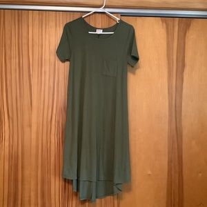 LuLaRoe Green Carly Dress
